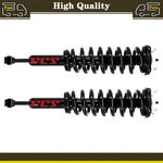 Front Struts Coil Spring For 2007 2008 2009 2010 - 2021 Toyota Tundra W/trd New. Price: $274.92.