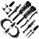 Front Struts For 1998-2002 Honda Accord 4-CYL + Upper Lower Control Arms Kit New. Price: $189.93.