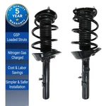 For 15-18 Acura Tlx Front Pair Suspension Strut And Coil Spring Assembly New. Price: $121.91.