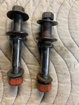 1970-1976 A-body Dart Hemi Orange Car, Rear Upper Shock Bolts Used. Price: $85.00.