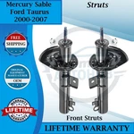 Monroe Oem Front Struts 2000-2007 Ford Taurus/mercury Sable Lifetime Warran. New. Price: $145.81.
