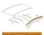 Gm Oem 17-23 Euv,bolt Ev Roof Components-inner Rail 42546442 New. Price: $171.04.