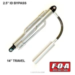 F-o-a 2.5-INCH Id Bypass Shock 14-INCH Travel Fox King Ads New. Price: $414.00.