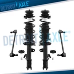 Front Left Right Struts W/ Coil Spring Sway Bar Ends Kit For Nissan Versa Note New. Price: $152.33.