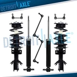 Front Struts W/coil Springs Rear Shocks Sway Bars 2013 - 2018 Ford Fusion New. Price: $266.22.