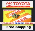 08-22 Toyota Sequoia For Shock Rear Bolt Washer Bottom Lower Back Oem Used. Price: $22.45.