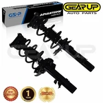 Front Pair Struts Coil Spring Assembly Set 2016 17 18 Ford Focus Battery Ev New. Price: $161.49.