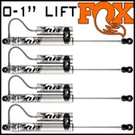 Fox 2.0 Reservoir Front/rear Shocks Fit 2005-16 Ford F-450 Cab Chassis 0-1" Lift New. Price: $1249.95.