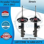 Kyb Oem Front Struts For 2013-2017 Hyundai Veloster 1.6L Lifetime Warranty New. Price: $211.71.