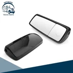 Metaone Black Door Mirror With Power Heated For Volvo Vnl Truck Left Driver Side New. Price: $121.78.