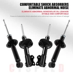 4PCS Front Rear Full Set Shock Strut Assembly For Nissan 200SX Sentra 1995-1998 New. Price: $78.76.
