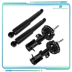 4X Front Rear Shock Strut Assembly Set Fits 2012-2017 Hyundai Accent Gl 1.6L New. Price: $82.07.
