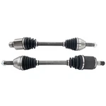 Cv Half Shaft Axle Set Of 2 Front Driver & Passenger Side Left Right Pair New. Price: $135.21.
