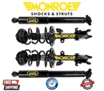 Front & Rear Complete Strut And Shocks 4PCS Set Monroe For 2007-2013 Acura Mdx New. Price: $650.00.