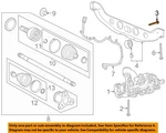 Gm Oem 18-11 Acadia Rear Suspension Shocks Components-shock Bolt 11609598 New. Price: $12.98.