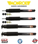 Monroe Reflex Front & Rear Shocks For Jeep Wrangler 2007-17 Jk 2018 New. Price: $304.44.