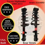 Monroe Genuine Oem Rear Struts For 2008-2013 Toyota Highlander Lifetime Warranty New. Price: $336.66.