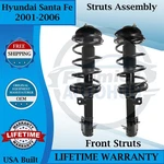 Monroe Genuine Oem Front Struts 2001-2006 Hyundai Santa Lifetime Warranty New. Price: $228.82.