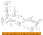 Chrysler Oem 17-23 Pacifica Suspension Components-mount Nut 6508551AA New. Price: $5.15.