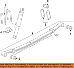 Gm Oem 15-22 Canyon Rear Suspension Components-shock 23376639 New. Price: $99.50.