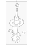 Genuine Nissan Strut E4303-5HL0A New. Price: $375.83.