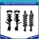 4 Pcs For 2006-2002 Honda Cr-v Front+rear Complete Struts Shocks W/ Coil Springs New. Price: $251.13.