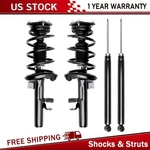 Front Rear Suspension Strut And Coil Spring Assembly 2013-18 Ford Focus Fwd New. Price: $151.80.