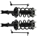 2013-2018 Ford Explorer Fwd Front Struts Shocks Springs & Sway Bar Links New. Price: $165.65.