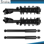 4 X For 2012 Honda Civic Front And Rear Complete Struts Shocks With Coil Springs New. Price: $165.12.