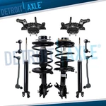 Front Steering Knuckles Wheel Hub Struts Shocks Sway Bars For Nissan Altima 3.5L New. Price: $471.39.