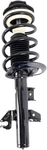Front Left Strut & Coil Spring Assembly With Driver Side 2014-2022 Jeep Cherokee New. Price: $182.25.