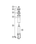 Genuine Mopar Shock Absorber 5104575AA New. Price: $49.14.