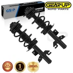 Front Pair Suspension Strut Coil Spring Set For 14-18 Jeep Cherokee Awd New. Price: $175.55.