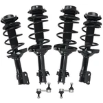 Front Rear Struts W/ Spring Assembly Sway Bars Kit 2004 2005 Subaru Forester New. Price: $278.05.