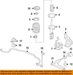 Gm Oem 16-23 Malibu Front Suspension Struts Components-strut 84384225 New. Price: $169.77.