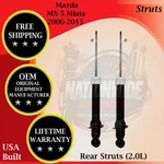 Monroe Oem Rear Struts For 2006-2015 Mazda MX-5 Miata Lifetime Warranty New. Price: $218.00.