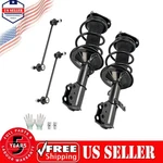 For Toyota Corolla 1.8L 2009 2010 2011 2012 2013 Front Struts & Sway Bar Links New. Price: $114.94.