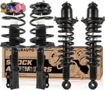 Front And Rear Complete Strut Coil Spring Assembly Compatible For 2003-2008 New. Price: $338.60.