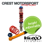 V-maxx Coilover Suspension Kit Adjustable Height / Fixed Damping 60 Bm 09 New. Price: $737.32.