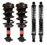 Monroe Front Complete Struts Rear Shocks Kit Set For Chevy Gmc Sierra 1500 4WD New. Price: $377.95.