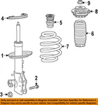 Gm Oem 19-23 Blazer Front Suspension Struts Components-strut 84578468 New. Price: $141.47.