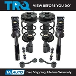 Trq Front & Rear Strut Spring Assemblies Sway Bar Links Set For Chevy Pontiac New. Price: $389.95.