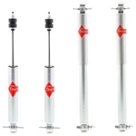 Front And Rear Shock Absorber Kit Kyb Gas-a-just For Cadillac Fleetwood Sedan New. Price: $204.95.