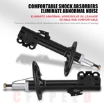 Pair Front Left And Right Shocks Struts For Lexus ES350 Toyota Camry 2007-2011 New. Price: $64.83.
