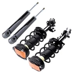 4PCS For 2007-2012 Nissan Versa Front Rear Shocks Struts & Springs Assembly New. Price: $146.80.