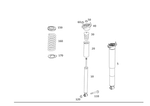 Genuine Mercedes-benz Shock Absorber 204-326-11-04 New. Price: $95.25.