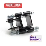 U-b Machine 35-3422, One Black Steel Shock Mount 1.5 Square Tubing Performance New. Price: $42.87.