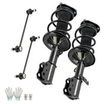 Front Struts & Sway Bar Links For Toyota Corolla 1.8L 2009 2010 2011 2012 2013 New. Price: $114.94.