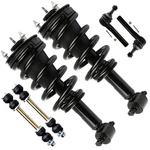 For 2014-18 Chevy Silverado 1500 4WD Sway Bar Front Shocks Struts Outer Tierods New. Price: $207.40.