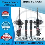 Kyb Oem Front Struts & Rear Shocks For 2018-2024 Toyota Camry Lifetime Warranty New. Price: $369.50.